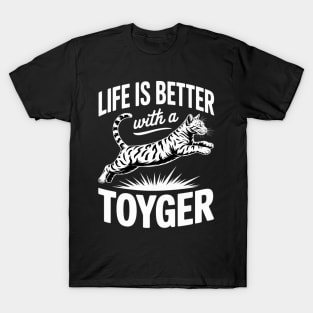 Toyger Cat Cool Breed Cat Owner Gift T-Shirt
